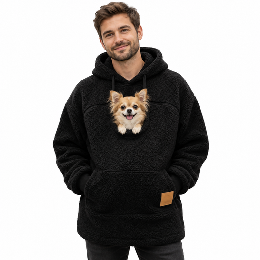 Black hoodie