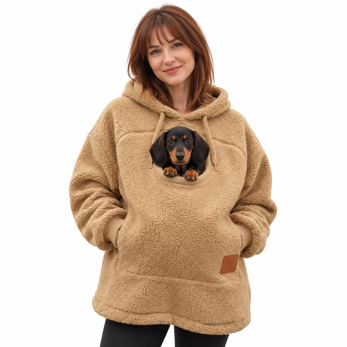 Khaki hoodie