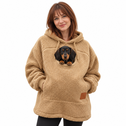 Khaki hoodie