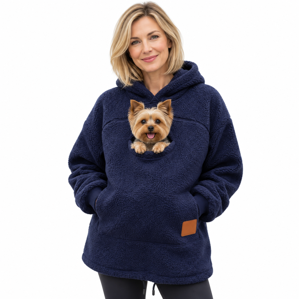 Navy hoodie